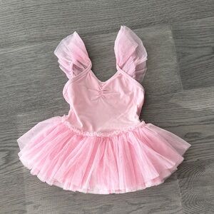 Classic Pink Tulle Ballet Dress for Kids
